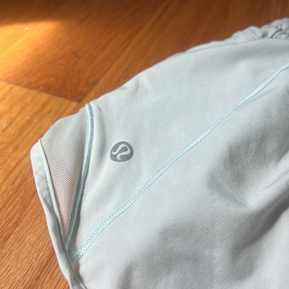 Light Blue shorty Hot Shorts - Picture 3 of 3